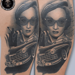 Tattoo by Jumilla #tattoo#tatuaje#tattoovalencia #tattooespaña #tattoorealismo #tattoocine #cine#música #quartdepoblet@largavida13 @largavidatrece @lilianyeeah #Alemania#alemana@marlenedietricih#marlenedietricih#convención #convention #tattoodo  