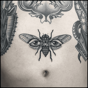 #black #cicada #eyes #insect #entomology #tattoo #blackworkers #skinweartattooshop #tunguska #totemica 