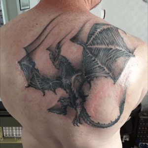 2nd Tattoo ... just because i like Dragons 😃