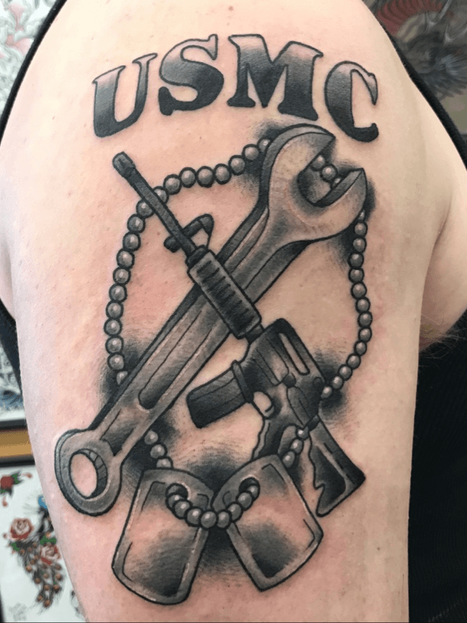 60 Wrench Tattoo Designs für Männer  Tool Ink Ideen  Mann Stil  Tattoo  Wrench  tattoo Tattoo designs men Mechanic tattoo