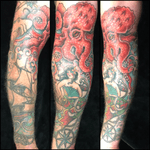 #octopus #mermaid #nautical #sleeve 