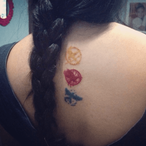 My Hunger Games tattoo <3 #popculture #movie #tattoo  #thehungergames 