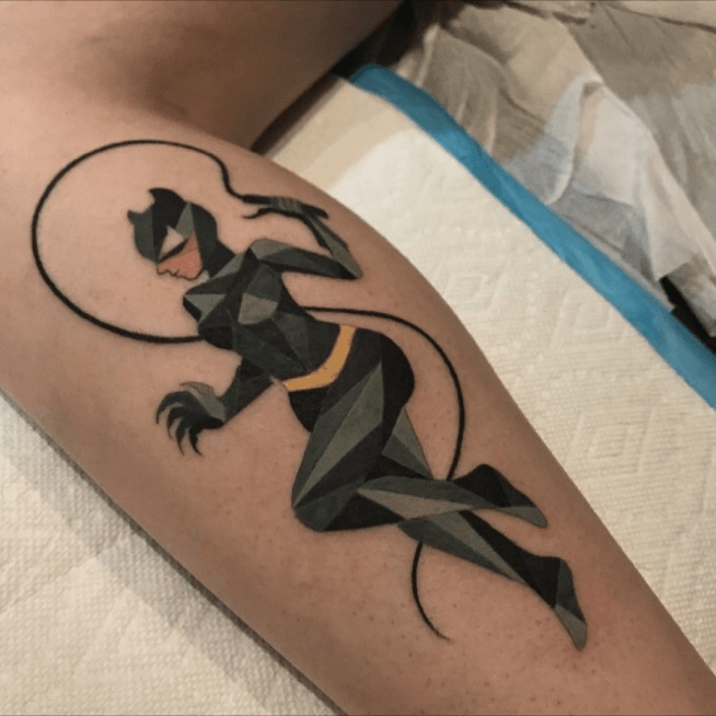 Cat Tattoo Woman 6