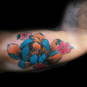 Lotus flower tattoo #lotusflower #flowertattoo ##tattoo #fullcolor 