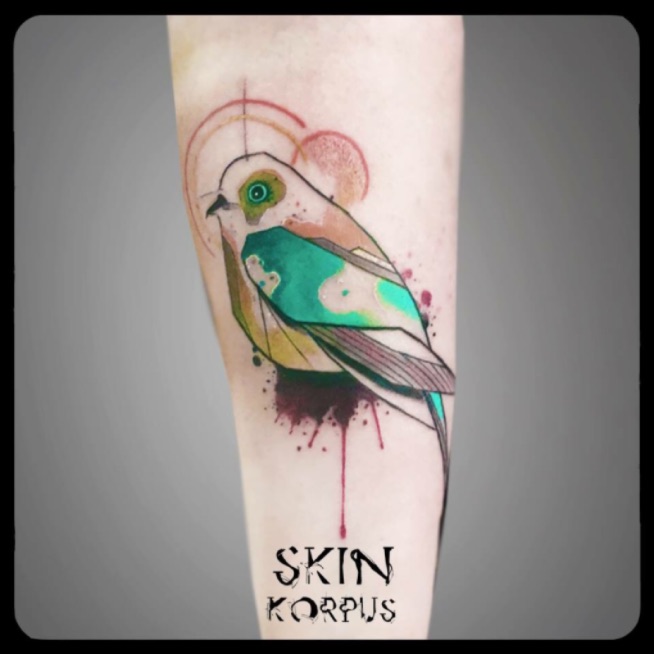 Tattoo uploaded by Absolut Ink - Tattoos & Piercing • #watercolor #watercolortattoo #watercolortattoos #watercolour #bird #birdtattoo made @ #absolutink by #watercolortattooartist #watercolorartist #skinkorpus • Tattoodo Tattoo uploaded by Absolut Ink - Tattoos & Piercing • #watercolor #watercolortattoo #watercolortattoos #watercolour #bird #birdtattoo made @ #absolutink by #watercolortattooartist #watercolorartist #skinkorpus • Tattoodo