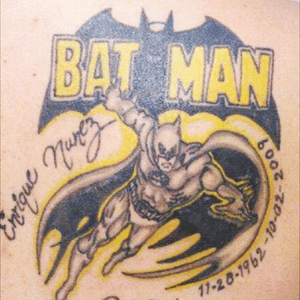 #batman#memorialtattoo#tattooformybrother
