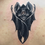 Fun little bat I did some time ago! #bat #blackworkRemember we wanna see your creepy scary tattoos, so upload yours and tag it #halloween