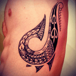 My #maori hei matau tattoo done at Hold Fast Tattoos in Dallas, TX