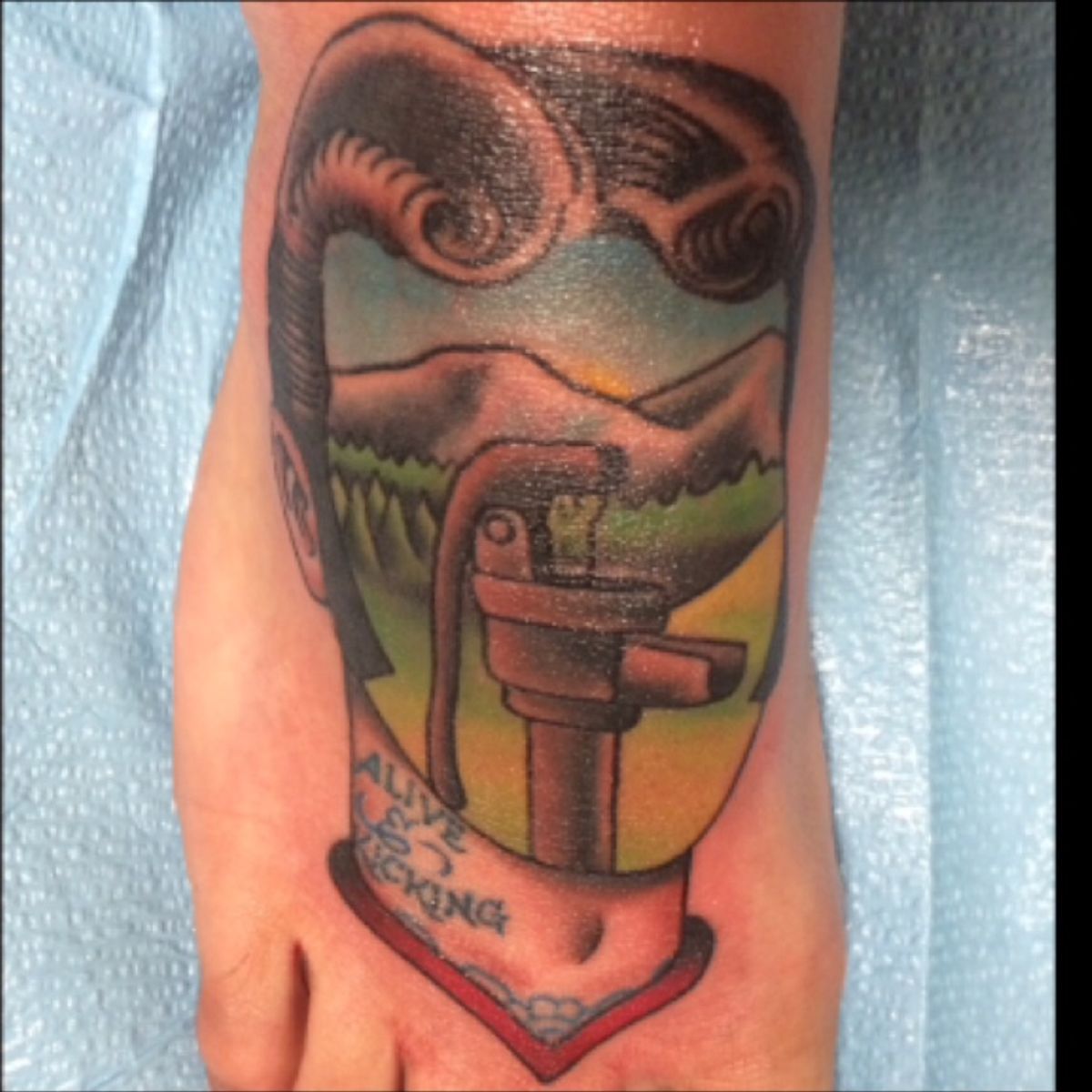 Tattoo uploaded by Scott • Handpump done by chris earnhart at frontline