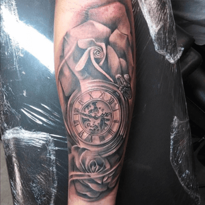 Roses and a pocket watch