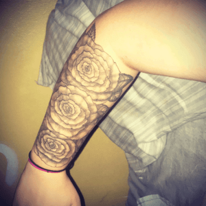 i really need ideas on what i should add to finish my sleeve! 