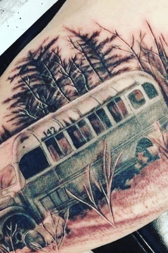 Tattoo uploaded by Anton Sarson • Into the wild bus • Tattoodo