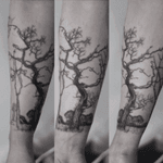 tree  #wooritattoo#tattooistwoori#blackwork#treetattoo#tattoodo
