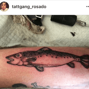 Something's fishy about this piece🤔😂 #chicagotattoo #chicagotattooartists #TattgangRosado 