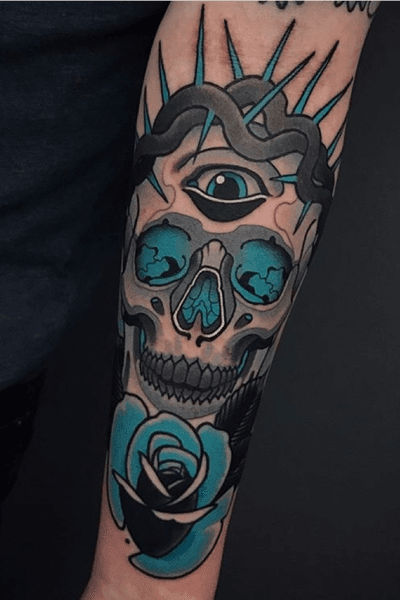 Tattoo from Cloak and Dagger Tattoo London