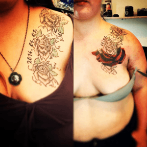 Cover-up, in progress