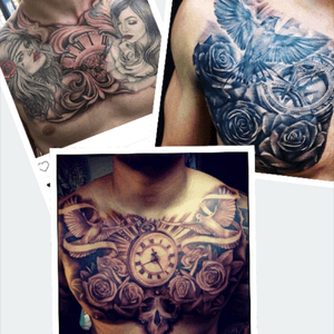 A combination of the three on my chest for my twin daughters would@be amazing #megandreamtattoo