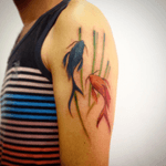 Golfish #tattoo #tatuajes #tatuadoresvenezolanos #tatuadorescolombianos 