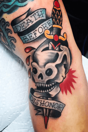 Tradional style Death before Dishonor