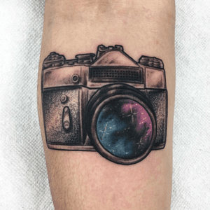 Camera with the cosmos by Robbie Pina