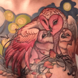 Part of my chest piece from the amazing Teresa Sharpe
