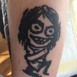 Ozzy tattoo I did on my aunt.