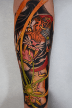 Rawr!!! Cyborg tiger reaper! #cyborg #tiger #reaper #tattoodoambassador #tattoo 