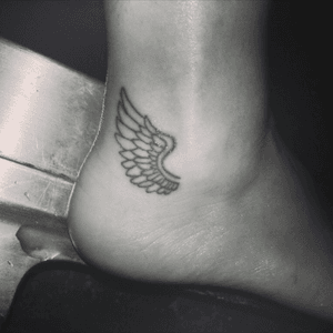 My first tattoo #wing 