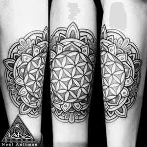 Tattoo by Lark Tattoo artist Neal Aultman.See more of Neal's work here: http://www.larktattoo.com/long-island-team-homepage/neal-aultman/#flowewroflife #flowewroflifetattoo #mandala #mandalatattoo #floweroflifemandala #floweroflifemandala #geometrictattoo #tattoo #tattoos #tat #tats #tatts #tatted #tattedup #tattoist #tattooed #tattoooftheday #inked #inkedup #ink #tattoooftheday #amazingink #bodyart #tattooig #tattoosofinstagram #instatats  #larktattoo #larktattoos #larktattoowestbury #westbury #longisland #NY #NewYork #usa #art  