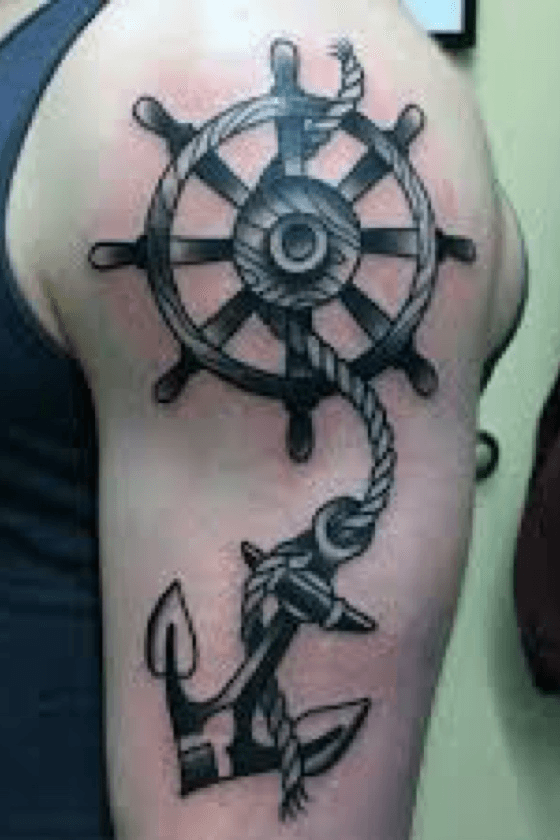 Anchor Steering Wheel Tattoo  Best Tattoo Ideas Gallery