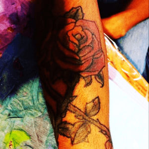 Rose... #tattooapprentice 