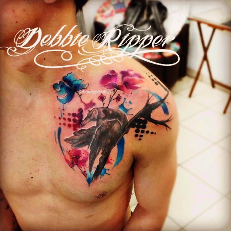 tatouages ​​​​de Lil Debbie