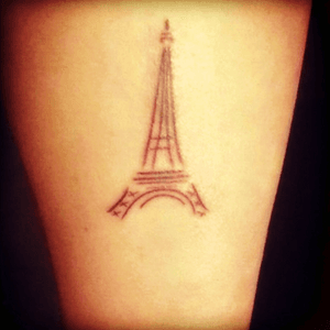 #eiffeltower #paris #tatoo #arms #firsttattoo 