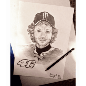 #ValentinoRossi #vale #46 #forzavale #drawing 