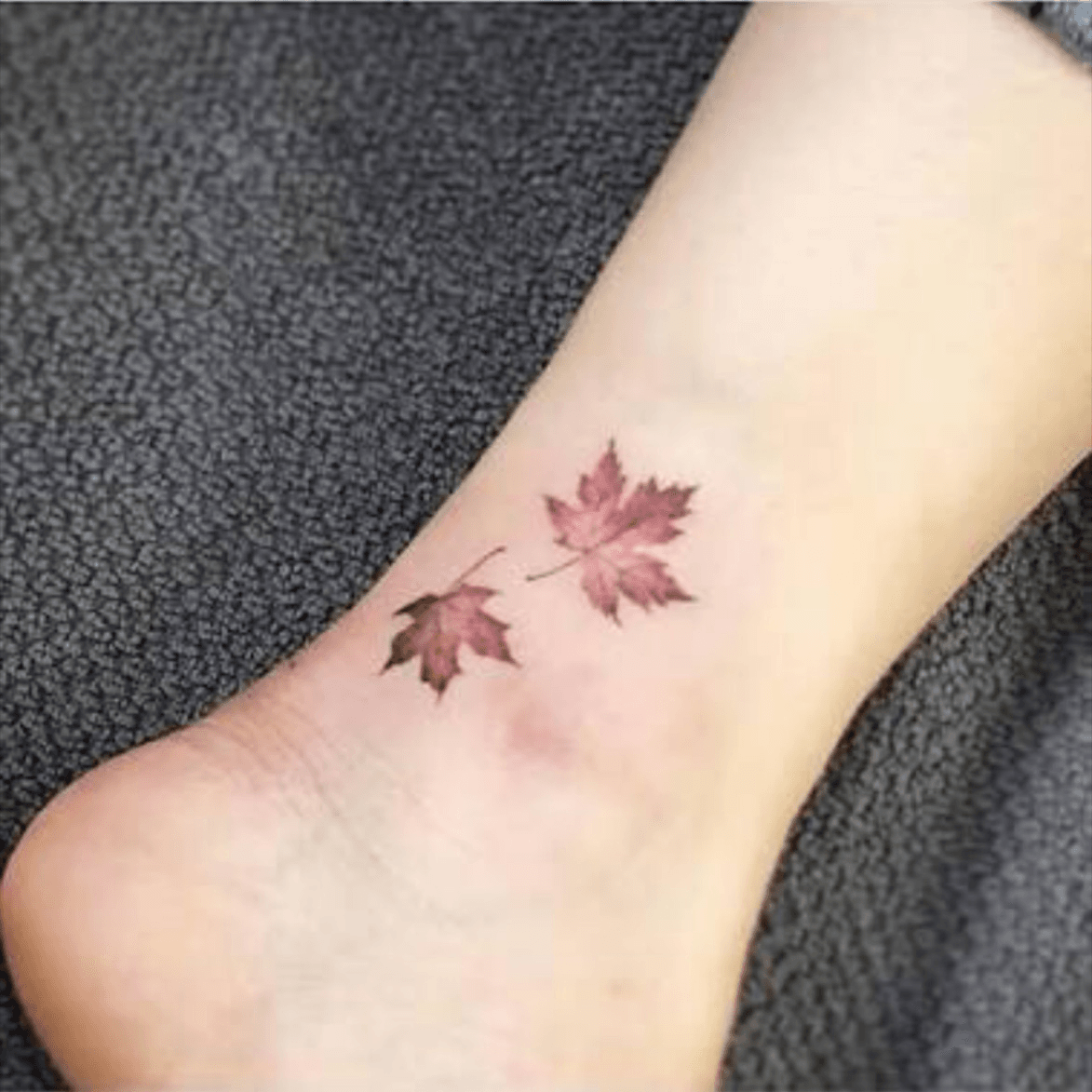 Tattoo uploaded by Skye Dunwell • My hopeful next tattoo #autumn #autmnleaf #tattoo #smalltattoo #realism • Tattoodo