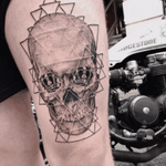 skull #skull #dotwork #dotworktattoo #dotworktattoos #tattooskull 