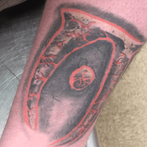 Tattoo based on one of my favorite videogames, Oblivion 