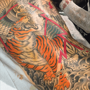 Japanese tiger #color #japanese #tiger #dragon