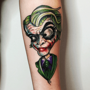 "You wanna know how I got these scars"My joker piece ❤️ #Joker #Scars #JackMangan #IrishTattoos 