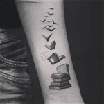 My next tat for a book obsesed lady excited!!!!#dreamtattoo #book 