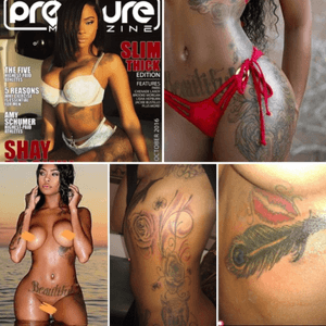 Iamshaybrown shay brown actress video model that i did sevwral tattoos on follow her she has 350k followers with this sexy wye candy
