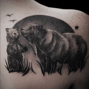 Tattoo by Lance Levine.See more of Lance’s work here: https://www.larktattoo.com/long-island-team-homepage/lance-levine/#realistictattoo #bngink #bnginksociety #bngsociety #bng #blackandgraytattoo #blackandgreytattoo #realism #tattoo #tattoos #tat #tats #tatts #tatted #tattedup #tattoist #tattooed #tattoooftheday #inked #inkedup #ink #amazingink #bodyart #tattooig #tattoosofinstagram #instatats  #larktattoo #larktattoos #larktattoowestbury #westbury #longisland #NY #NewYork #usa #art #beartattoo #bear #animaltattoo #animals #animal nature