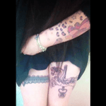 My Carousel Horse/Half Sleeve/Garter #tattoo #tattoos #tattooed #ink #inked #garter #halfsleeve #carouselhorse 