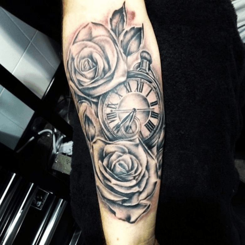 27 Cool Clock Tattoo Ideas with Meanings  Body Art Guru