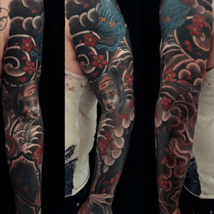 My japanese sleeve + hand let me know what you think