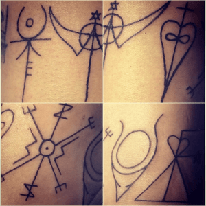 #dieantwoord #donkermag #symbols by Xeno Tattoo INK from Zagreb, Croatia