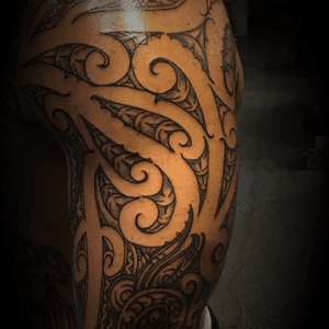 Reworked #moko #maori #tattoo #shoulder 