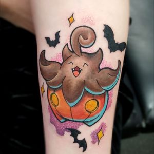 #pumpkaboo #pokemon #pumpkabootattoo #colour #cute #halloween 