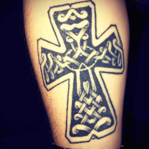 First larger peice i got years ago #celticcross 