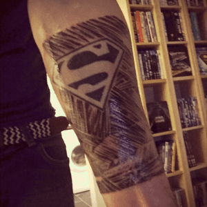 1/4 sleeve #superman #fortressofsolitude 